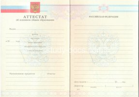 Аттестат за 9 класс 2007-2010 в Раменском