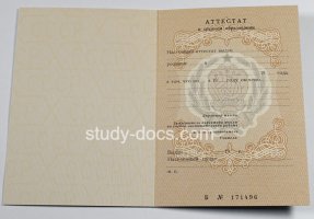 Аттестат за 11 класс до 1994 в Раменском