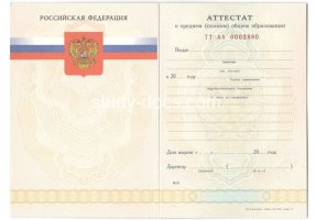 Аттестат за 11 класс 2007-2009 в Раменском
